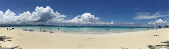 菲律宾小白沙滩