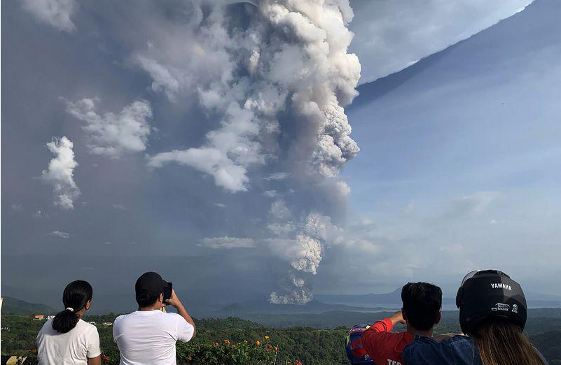 菲律宾马荣火山的形成