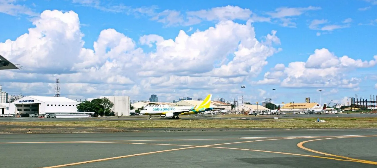 菲律宾首都机场的航站台