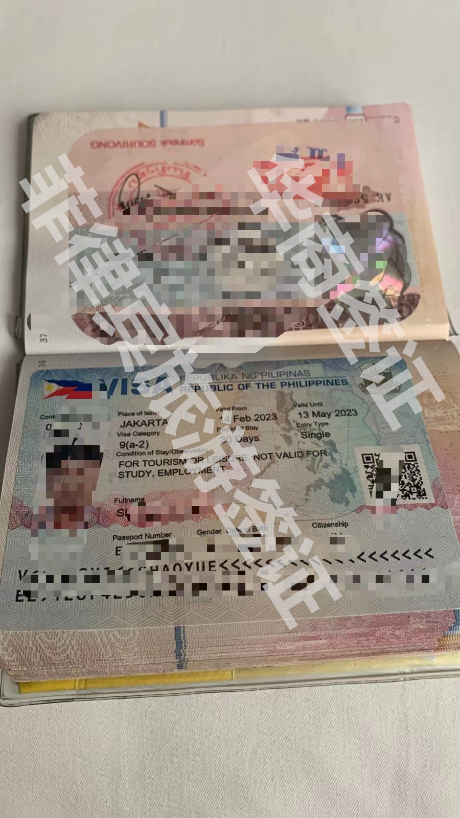 菲律宾旅游签证有贴纸吗（签证类型)