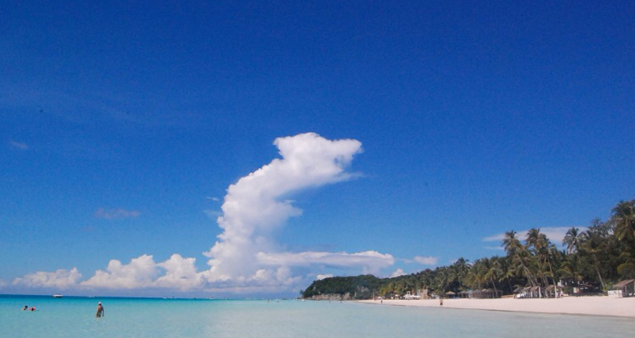 菲律宾白沙滩有什么景色呢