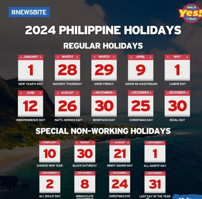 菲律宾人有9天长假