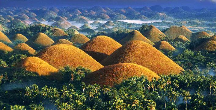 菲律宾薄荷岛巧克力山