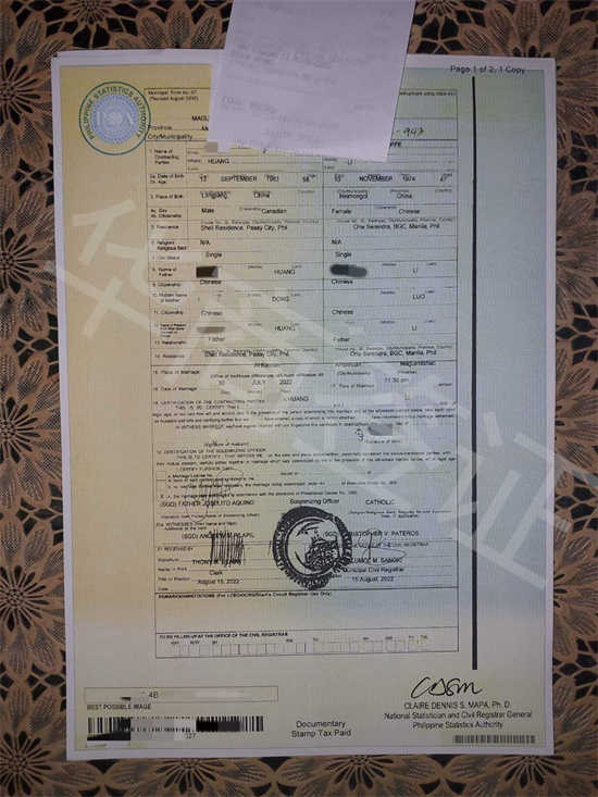 中国人在菲律宾结婚流程以及菲律宾结婚证办理