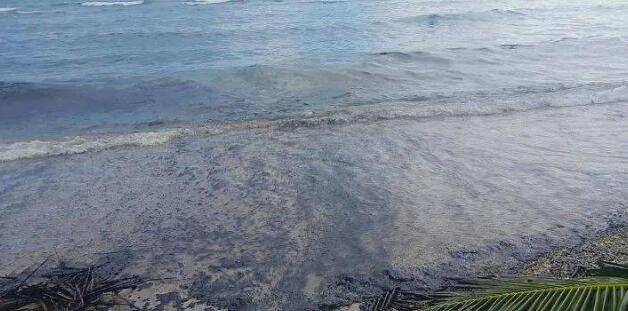 菲律宾东民都洛省轮船漏油具体位置以寻获