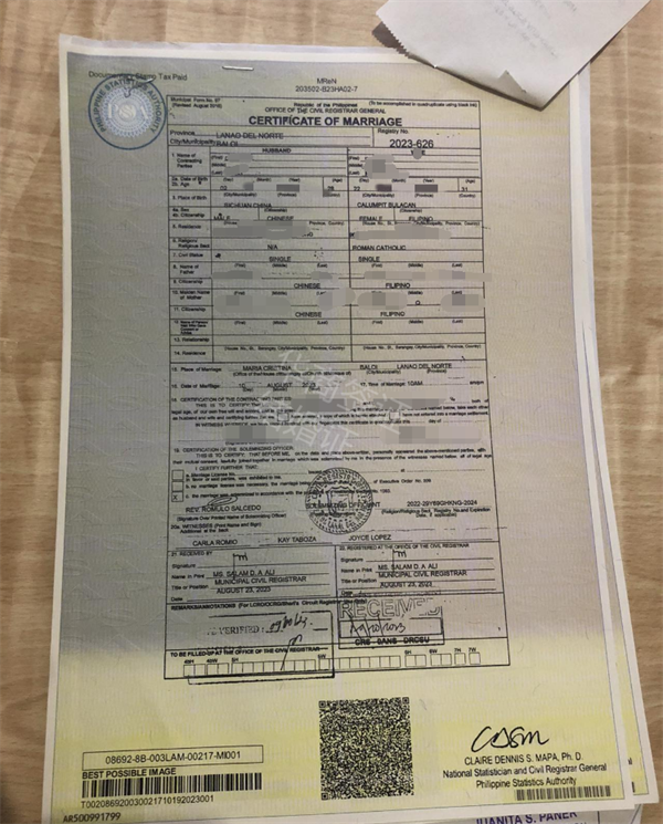 菲律宾办理PSA结婚证攻略(需要什么材料)