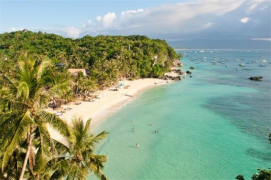 菲律宾白沙滩