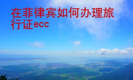 在菲律宾如何办理旅行证ecc