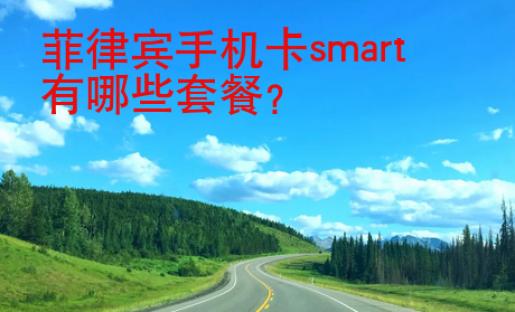 菲律宾<strong>手机卡</strong>smart有哪些套餐