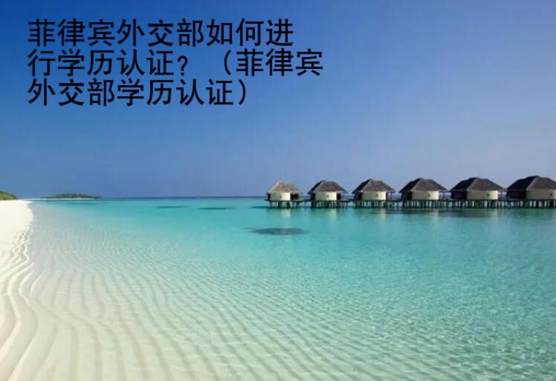 <strong>菲律宾外交部</strong>如何进行学历认证