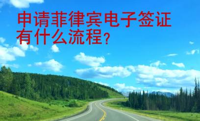 申请菲律宾电子签证有什么<strong>流程</strong>