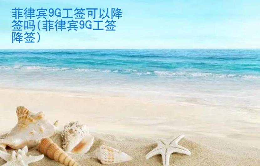 <strong>菲律宾</strong>9G工签可以降签吗(菲律宾9G工签降签)