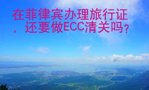在菲律宾办理<strong>旅行证</strong>