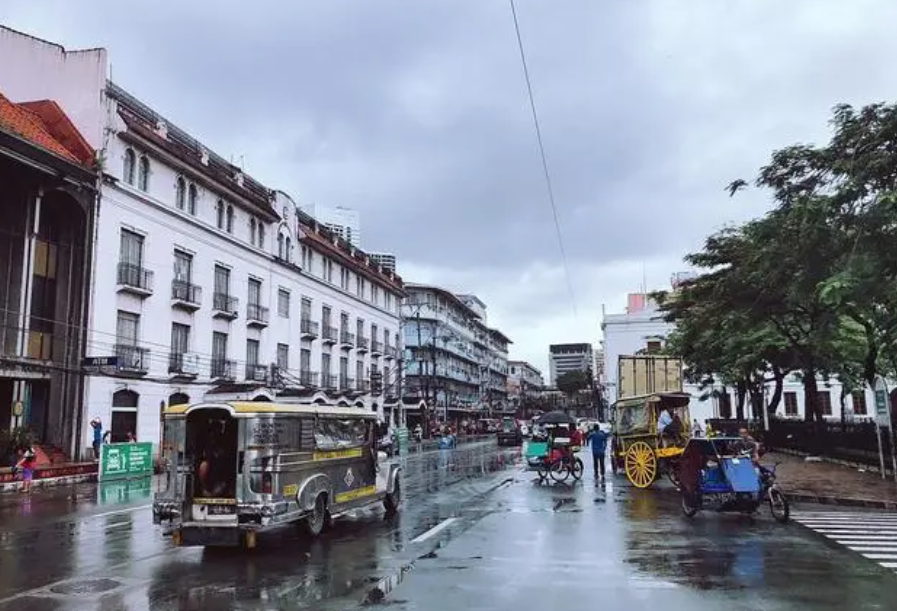 菲律宾正逐步向雨季过渡